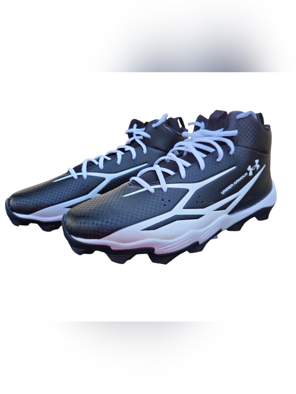 Under Armour Men’s Spotlight Hammer WIDE Athletic Football Cleats NIB